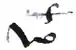 Detail of scribal abbreviation for "with" in a 16th century manuscript."