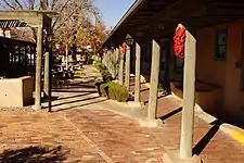 Typical walk in Old Town Albuquerque, 2013