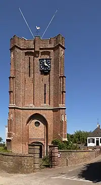 Acquoy, church