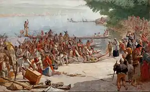 Study for "Departure of the Monção"
