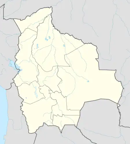 2018 Oruro attacks is located in Bolivia