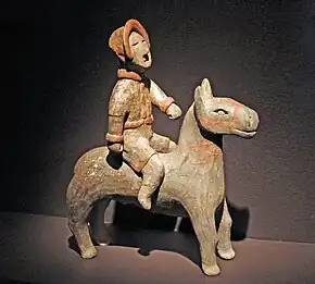 The Taerpo horserider, Qin state, 4th-3rd century BCE