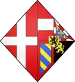 Arms as duchess of Savoy (after 1501)