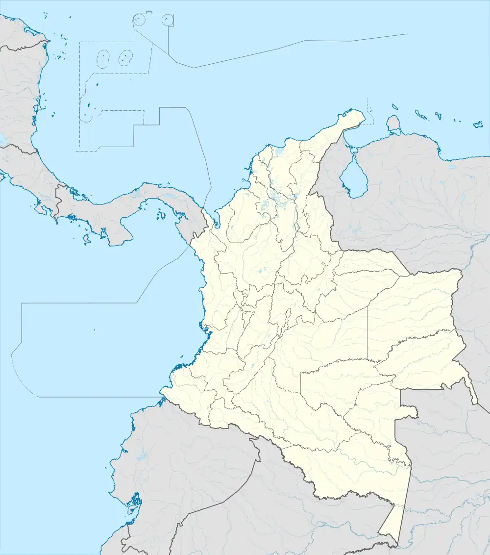 2013 Colombian clashes is located in Colombia