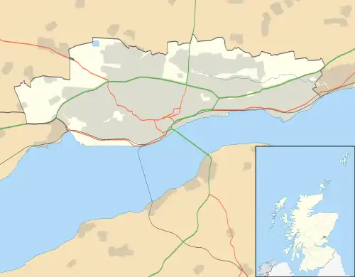 Dundee seagate bus station is located in Dundee