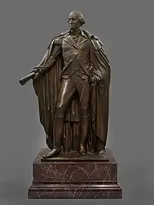 Washington Resigning His Commissionby Ferdinand Pettrich, c. 1841