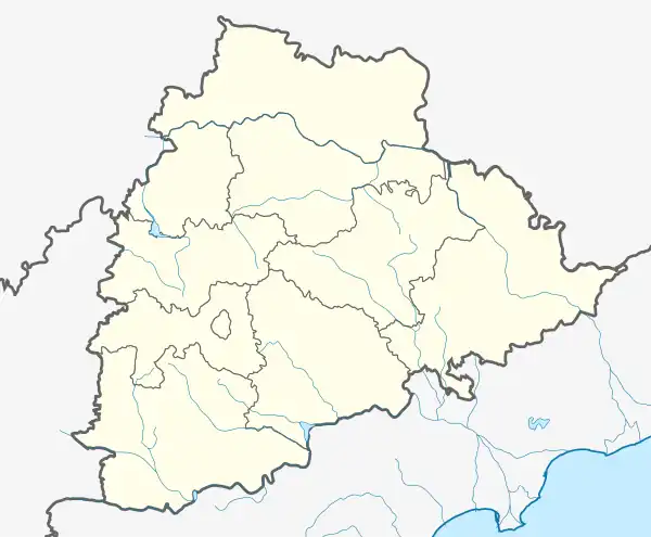 Jyothishmathi College of Engineering and Technology is located in Telangana