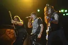 Image 1Heavy metal group Iron Maiden performing live in Bangalore (from Culture of Bangalore)