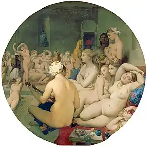 The Turkish Bath by Jean-Auguste-Dominique Ingres (1862), The Louvre