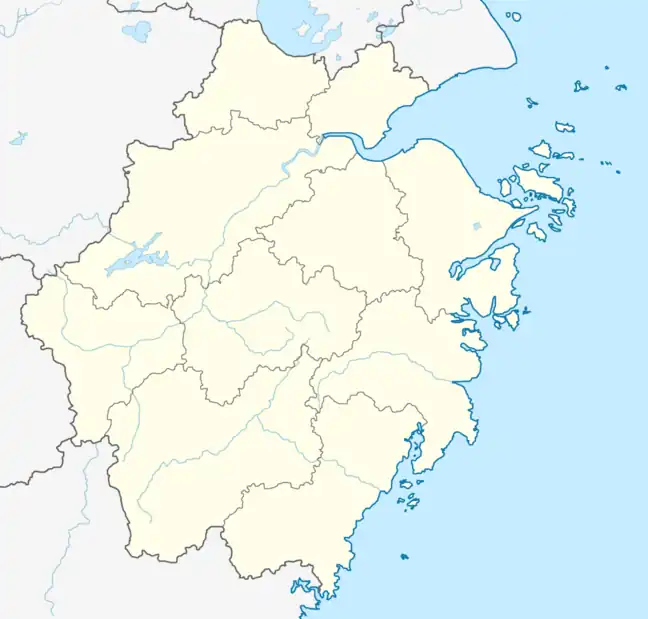 Yiwu is located in Zhejiang