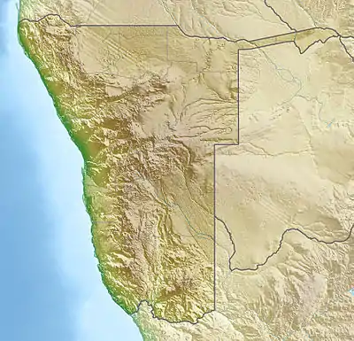 Geology of Namibia is located in Namibia