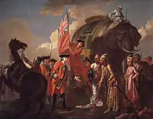 Image 65Robert Clive and Mir Jafar after the Battle of Plassey, 1757 by Francis Hayman (from History of Asia)