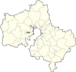 Zheleznodorozhny is located in Moscow Oblast
