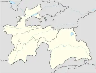 Chimteppa is located in Tajikistan