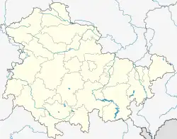 Erfurt   is located in Thuringia