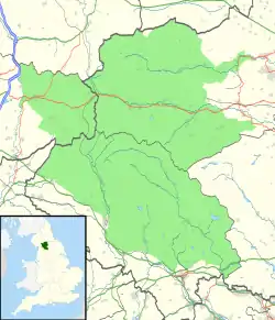 Map showing the location of Jib Tunnel